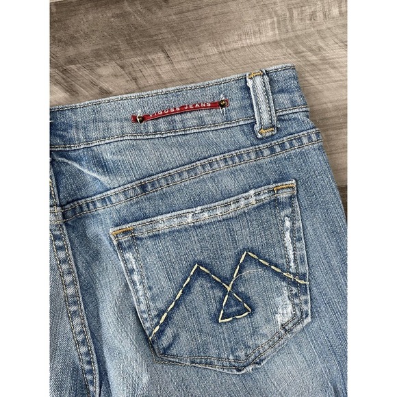 Vigoss Pedal Pusher Capri Jeans Size 8 Medium Wash 29 M2 - Picture 5 of 7